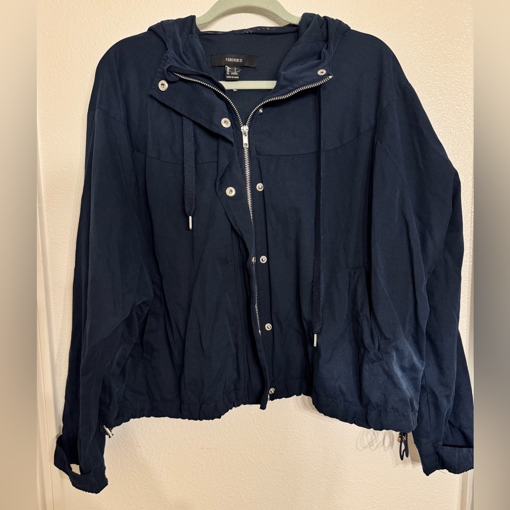 Forever 21 Navy Blue Women's Jacket